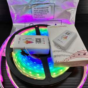 ไฟ LED รุ่น 2811 IP กั้นน้ำ100% ขนาด 1 ม้วนยาว 5 เมตร ไฟ 12V