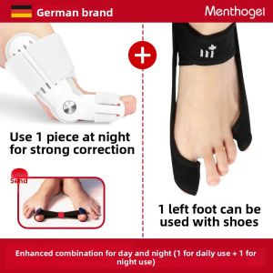 menthogel | Bunion Corrector Toe Spreader for Day and Night
