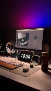 Lymax Monitor Hanging Lamp โคมไฟแขวนจอคอม โคมไฟตั้งโต๊ะ LED สำหรับหน้าจอ PC บาร์แขวนไฟ ไฟจอคอ อ่านหนังสือ พร้อมตัวควบคุมแสง