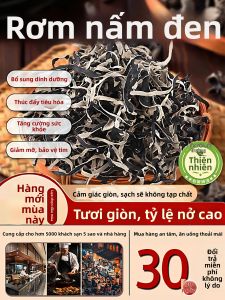 LIANGQINBAODOU | Nguyên Liệu Nấu Ăn Dải Mộc Nhĩ Trắng Không Chứa Lưu Huỳnh Tươi