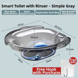 MANJIELI | Pain Relief Sitting Bath Basin for Women with Piles and Postpartum Care