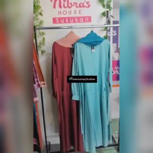 GAMIS HAI HAI GM 51 051 SET HIJAB KERUDUNG SYARI JUMBO TERBARU