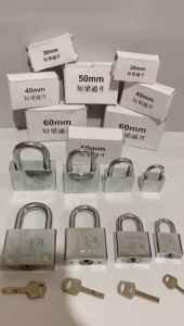 Gembok Putih Rumah Anti Rust Anti Maling Anti Cut- Gembok pintu 30mm 40mm 50mm 60mm