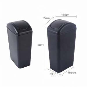 Hansvinu | Home Use Nordic Style Large Slim Lidded Trash Can