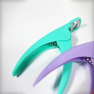 Nail Art Edge Cutter Nail Edge Clipper Fake Nails Manicure Pedicure U-Shaped French Cutter Stainless Manicure Tool Nails Clipper Nail Cutter Tool