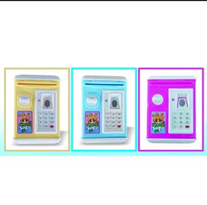 MAINAN ANAK CELENGAN CARTOON YA2 MAINAN EDUKASI ATM MONEY SAFE BOX atm YA1