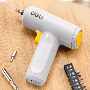 Deli ไขควงไร้สายแบบมือถือ ไขควงไฟฟ้าแรงบิด5N.M 3.6V 1500mAh เครื่องมือไฟฟ้าไร้สายสำหรับใช้ในครัวเรือน