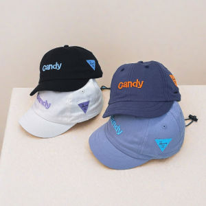 Kids Short Brim Casual Easiest for Match Peaked Cap Boys and Girls New Ruffle Handsome Stylish Flow Soft Top Small Brim Baseball Hat