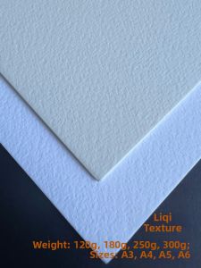 Art Paper Special Paper 120g 180g Liji Textured Paper for Printing Scrapbooking Menus Inner Pages Background Paper A3 A4 A5 A6