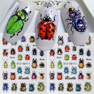 2 Miếng Dán Móng Tay Hình Hoa Động Vật Mùa Hè Dán Móng Tay Tự Làm Dễ Dàng Dán Trang Trí Tiệc Cưới Trang Điểm Tạo Kiểu
