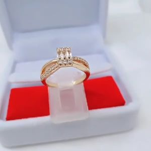 Cincin Jumbo Wanita Aksesoris Fashion Awet Tahan Lama Anti Karat Cocok Untuk Harian G8-2D