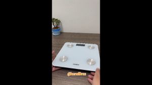 Gaabor เครื่องชั่งน้ำหนักดิจิตอล ชาร์จผ่าน USB รองรับน้ำหนักสูงสุด 180 กก. สวิตช์อัตโนมัติสะดวกและประหยัดพลังงาน GWS-M02A