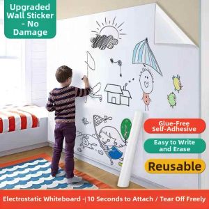 TUOZI | Customizable Self-adhesive No-damage Magnetic Whiteboard for Education and Doodle