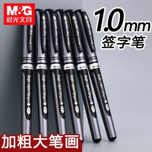 M&G 1.0 mm Gel Pen Large Capacity Thick Office Business Pen Writing Signature Pen Office School Supplies