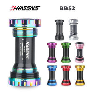 Bicycle Bottom Bracket BB68/73 Steel/Ceramic Bearing Bike Bottom Bracket Sealed Bearing BB for MTB Road Bike Crank