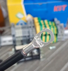 หางปลาหนาทรงยุโรป เข้าสายไฟเบอร์ 10mm²-35mm² รุ่น TLCL Series by KST