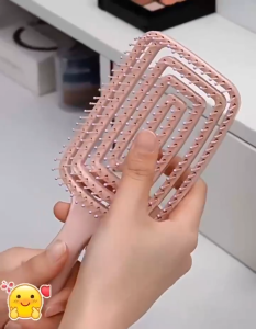 Fashion Big Curved Comb Curly Hair Fluffy Styling Comb Air Cushion Hair Comb high quality Salon Studio Curling Styling Comb