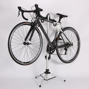 Adjustable Retractable Bicycle Parking Stand Mountain Bike Road Bike Display Stand Home Use Repair Stand Triangle Parking Rack