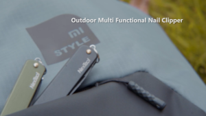 NexTool Multi Functional Nail Clipper Black Aluminium 10-year warranty