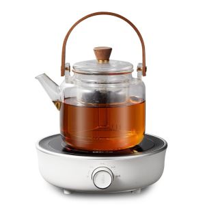 [China Plug Adapter Needed] Bear | Full Glass Multi-functional Electric Kettle