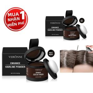 Bộ Sản Phẩm Che Phủ Tóc Mỏng Phủ Bạc Tạm Thời 2 Chiếc Dạng Bột Xù Che Chân Tóc Chống Nước Dành Cho Tóc Mỏng Tóc Rụng.
