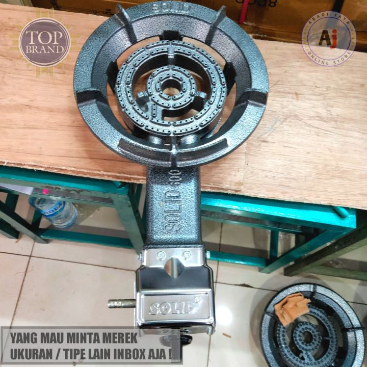 Kompor api mata seribu solid 21a s600 api besar komersil | Lazada Indonesia