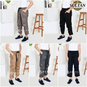 Celana Sirwal Anak Laki Laki Outdoor Adventure 6-18 Tahun Sirwal Remaja Panjang 7/8 Outdoor  Premium Bahan Driil Celana Panjang Anak Sampai Remaja