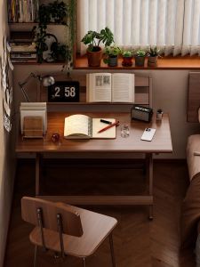 Foldable Eco-friendly Childrens Study Desk Multi-functional Writing Desk Student Dedicated Dormitory Homework Table Modern Simple Style