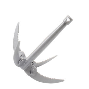 4 Claw Anchor Sickle Foldable Water Grass Remover Weed Puller Aquatic Plants Cutter Sharp Knife for Fishing Accessories Tackle