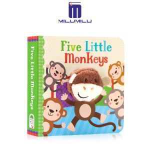 Five Little Monkeys (Finger Puppet Board Book) Board book by Cottage Door Press Original English books