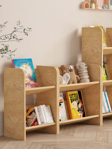 ชั้นวางหนังสือพิมพ์แบบตั้งได้หลายชั้นสำหรับห้องเรียนของเด็กเล็ก ชั้นวางของแบบติดผนัง ชั้นวางของแบบเรียบง่าย ชั้นวางของสำหรับหนังสือ