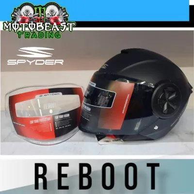 SPYDER Reboot 2 Plain Colors + FREE extra Clear Visor