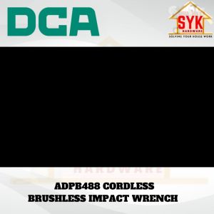 FREE SHIPPING SYK DCA ADPB488 20V Cordless Brushless Impact Wrench Mesin Impak Wrench Menggunakan Bateri