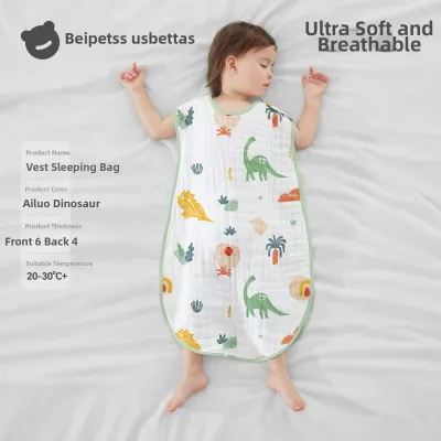 Usbettas | Summer Lightweight Sleeveless Baby Sleeping Bag