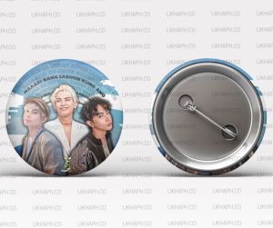 SB19 JUSTIN DESIGN BUTTON PINS