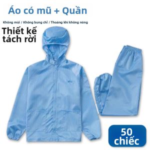 Bộ Đồ Bảo Hộ Công Nghiệp Chống Bụi Chống Axit và Kiềm