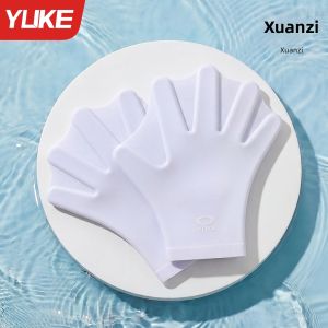YUKE | Adult Silicone Full Palm Swim Fins For Beginners And Snorkeling