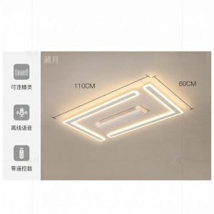 Leafless Fan LED Ceiling Light