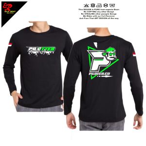 Kaos Pilotter Kaos Pria Lengan Panjang