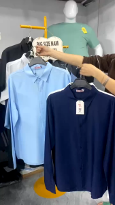 áo sơ mi nam big size Zenbig dành cho người mập người béo người từ 80kg - 140kg