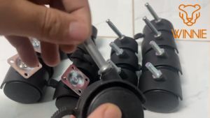 BÁNH XE NHỰA CÓ KHÓA VÀ KHÔNG KHÓA  BÁNH XE TY ĐẨY NHIỀU KÍCH THƯỚC