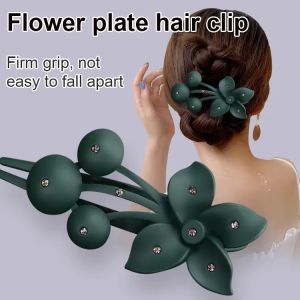 [Elegant and Versatile] Flower Duckbill Hair Clip Side Hair Accessory Vintage Stylish Versatile Headwear