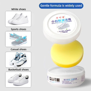 Seeko 120g White Shoes Cleaning Cream: Effective Shoe Cleaner & Stain Remover