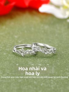CONGCONGNANIAN | Nhẫn Bạc Thiết Kế Độc Đáo cho Người Yêu Thích