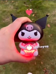 KIKIV I Love You Cinnamoroll Kuromi Lotso Night Light Lampu Anak 3D Led Night Light Gift Hadiah Untuk Anak Perempuan