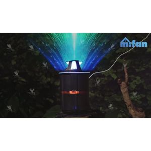 Đèn Bắt Muỗi Thông Minh UV-LED MIFAN - Quạt Hút Siêu Mạnh Êm Ái Không Tiếng Ồn  - Bẫy ruồi bắt bọ diệt côn trùng