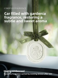Onefire | Gardenia Solid Car Air Freshener Fragrance Diffuser