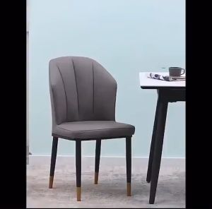 INTER HOME เก้าอี้มาสเตอร์บอส เก้าอี้ทานข้าว สไตล์นอร์ดิก โครงขาเหล็กหรูหรา