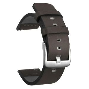 20mm 22mm Leather Strap for Samsung Galaxy Watch 7 6 5 4 6 Classic Bracelet for Huawei Watch GT7 6 5Pro Band 18mm 24mm Watchband