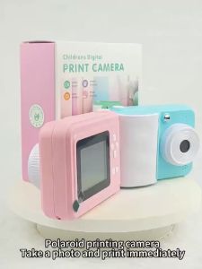 LIOTOG S7 Kids Instant Print Camera Thermal Printer Camera Children Digital Camera Video Toy Birthday Gift 32G Memory Card